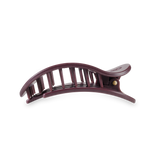 Round Flat Hair Clip | Med. | Burgundy Bliss