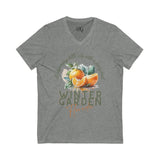Charming City Juice Past V-Neck Tee - Casual Comfort, Unisex