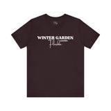 Winter Garden Crew Neck Tee - Casual Comfort, Unisex