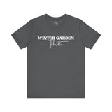 Winter Garden Crew Neck Tee - Casual Comfort, Unisex