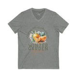 Charming City Juice Past V-Neck Tee - Casual Comfort, Unisex