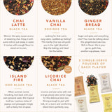Chai Tea Sampler 15 Loose Leaf