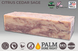 Citrus Cedar Sage Soap 1" Bar