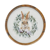 Bunny Hop Wooden Plate - Large