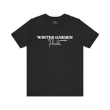 Winter Garden Crew Neck Tee - Casual Comfort, Unisex