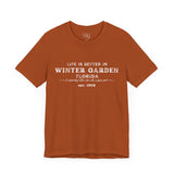 Copy of Winter Garden Crew Neck Tee - Casual Comfort, Unisex