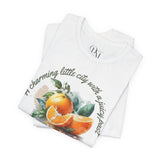 Charming City Juice Past Crew Neck Tee - Casual Comfort, Unisex