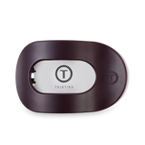 Round Flat Hair Clip | Large | Burgundy Bliss