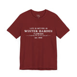 Copy of Winter Garden Crew Neck Tee - Casual Comfort, Unisex