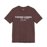 Winter Garden Crew Neck Tee - Casual Comfort, Unisex