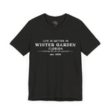 Copy of Winter Garden Crew Neck Tee - Casual Comfort, Unisex