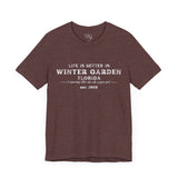 Copy of Winter Garden Crew Neck Tee - Casual Comfort, Unisex