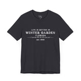 Copy of Winter Garden Crew Neck Tee - Casual Comfort, Unisex
