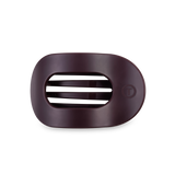 Round Flat Hair Clip | Med. | Burgundy Bliss