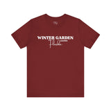 Winter Garden Crew Neck Tee - Casual Comfort, Unisex