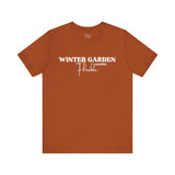 Winter Garden Crew Neck Tee - Casual Comfort, Unisex