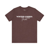 Winter Garden Crew Neck Tee - Casual Comfort, Unisex