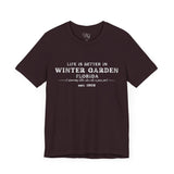 Copy of Winter Garden Crew Neck Tee - Casual Comfort, Unisex