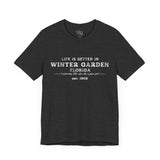 Copy of Winter Garden Crew Neck Tee - Casual Comfort, Unisex