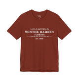 Copy of Winter Garden Crew Neck Tee - Casual Comfort, Unisex
