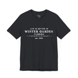 Copy of Winter Garden Crew Neck Tee - Casual Comfort, Unisex