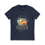 Charming City Juice Past V-Neck Tee - Casual Comfort, Unisex