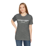 Winter Garden Crew Neck Tee - Casual Comfort, Unisex