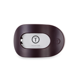 Round Flat Hair Clip | Med. | Burgundy Bliss