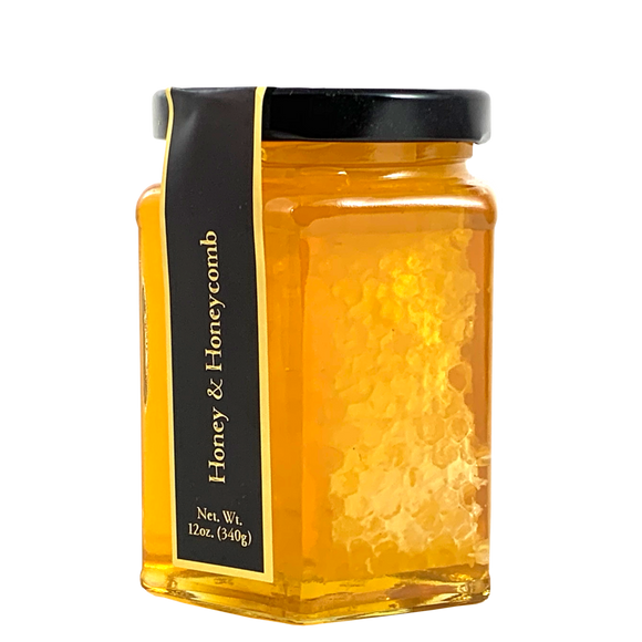 Honey + Honeycomb Jar