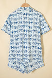 Bow Print Short Pajama Set