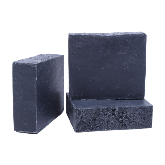Activated Charcoal Soap: Cut into 10-4.5 oz- 1