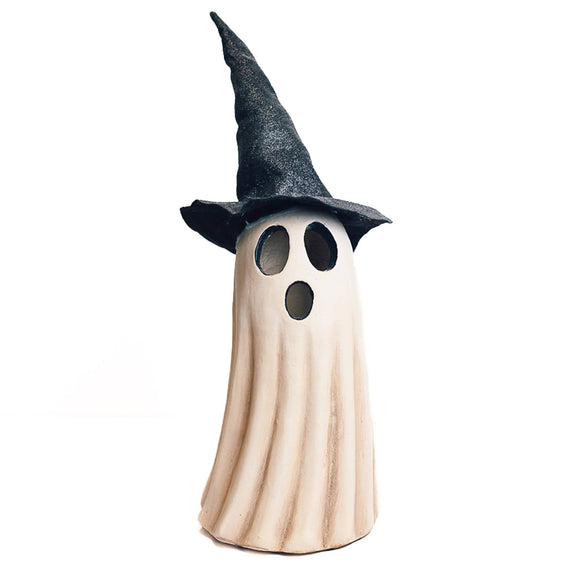 Witch Hat Ghost with LED Lights