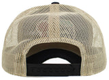 Just A Small Town Girl Meshback Ballcap: BLK-KHK