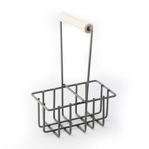 Metal Half Pint Milkbottle Holder (2 slots)