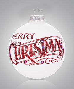 Merry Christmas Ornament