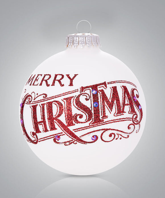 Merry Christmas Ornament
