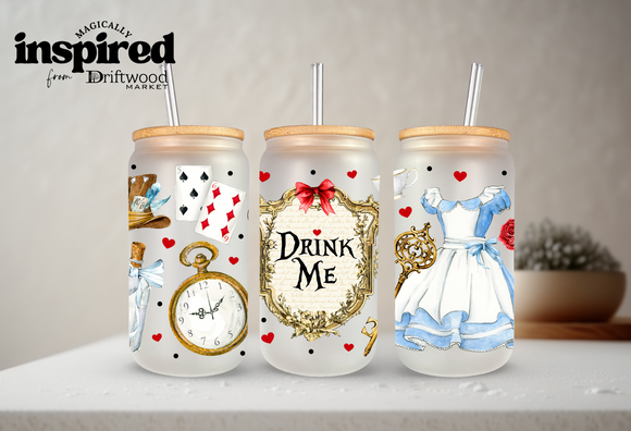 Drink Me 16oz Can Cup