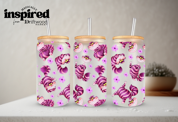 Curious Cat 16oz Can Cup