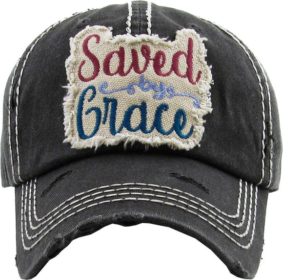 Saved By Grace Cap