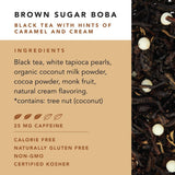 Brown Sugar Boba Tea Sachet