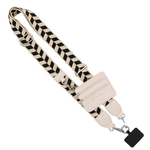 STG Clip & Go Strap & Pouch - Black Chevron