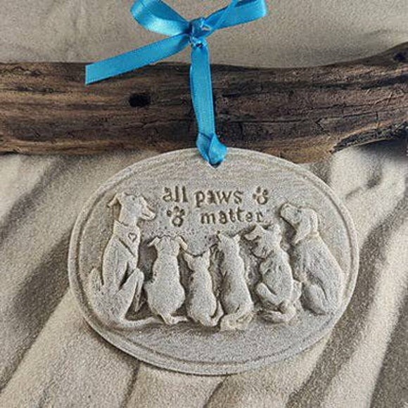 All Paws Matter Sand Ornament