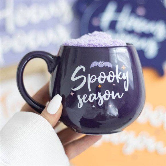 Spooky Season Mug & Sock Set