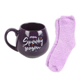 Spooky Season Mug & Sock Set