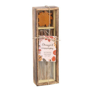 Orange & Cinnamon Incense Gift Set