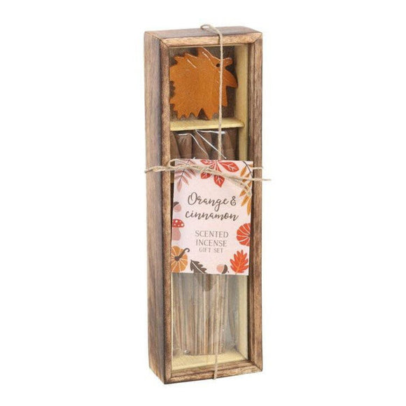 Orange & Cinnamon Incense Gift Set