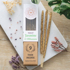 Jasmine & Olibanum Botanical Incense Sticks