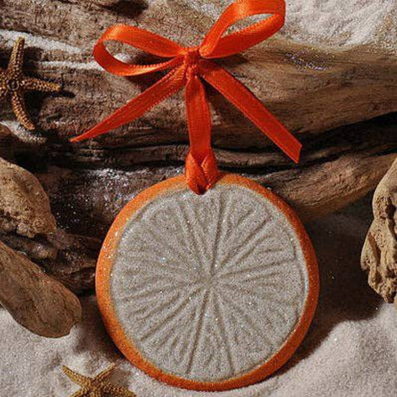 Orange Slice Sand Ornament