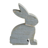 Grey Sitting Bunny