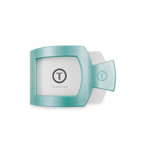 Square Flat Clip - Totally Turquoise Med.